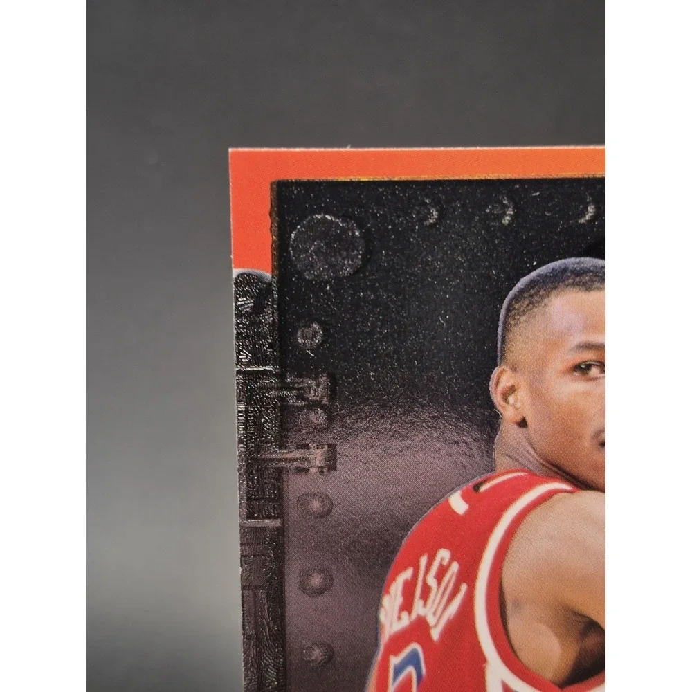 1996-97 Fleer Metal Allen Iverson Freshly Forged #8 of 15 (RC) Philadelph 76ers